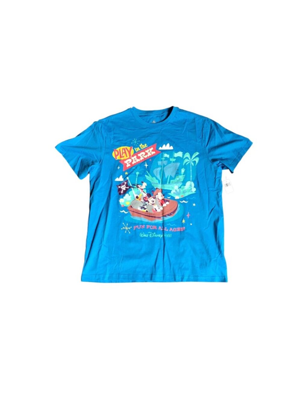 NWT Men’s Disney Blue Short Sleeve Top